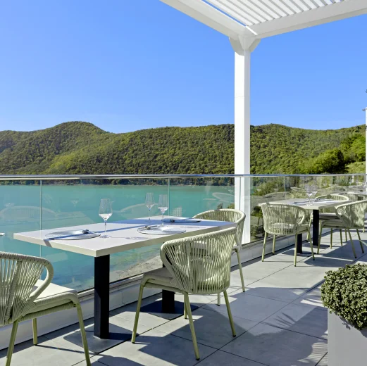 Терраса ресторана Seven