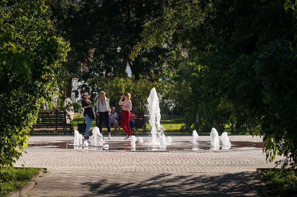 Фонтан «Части света»