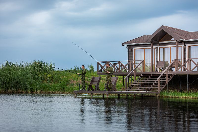 Домик рыбака